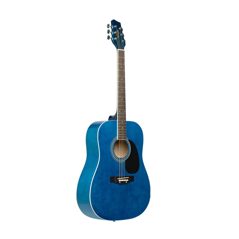 Stagg Dreadnought Acoustic Guitar - Blue - SA20D BLUE