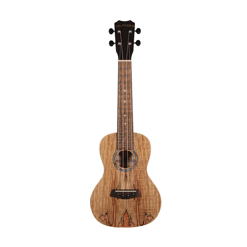 Islander Traditional Concert Ukulele with Spalted Maple Top - MAC-4