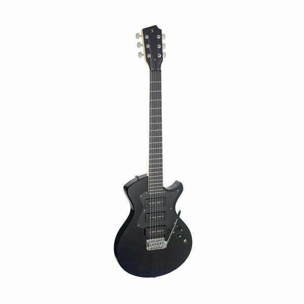 Stagg Silveray Nash Solid Body Electric Guitar - Black - SVY NASH BK
