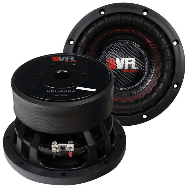 American Bass VFL 6.5" Woofer 600 Watts Dual 4 Ohm Voice Coil VFL-65D4