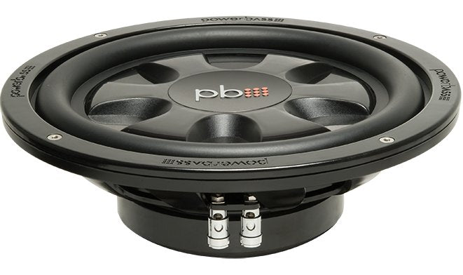 PowerBass S-10T Thin Mount 10" 275 Watt RMS 4 Ohm Shallow Mount Subwoofer