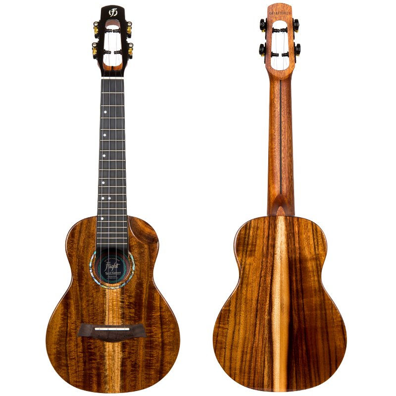 Flight Spirit Electric Acoustic Concert Ukulele w/ Gig Bag - Acacia