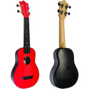 Flight Travel Soprano Ukulele w/ Gig Bag - Red - TUS-35RD