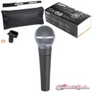 Shure SM58 Vocal Dynamic Live and Recording Microphone SM58-LC Bundle