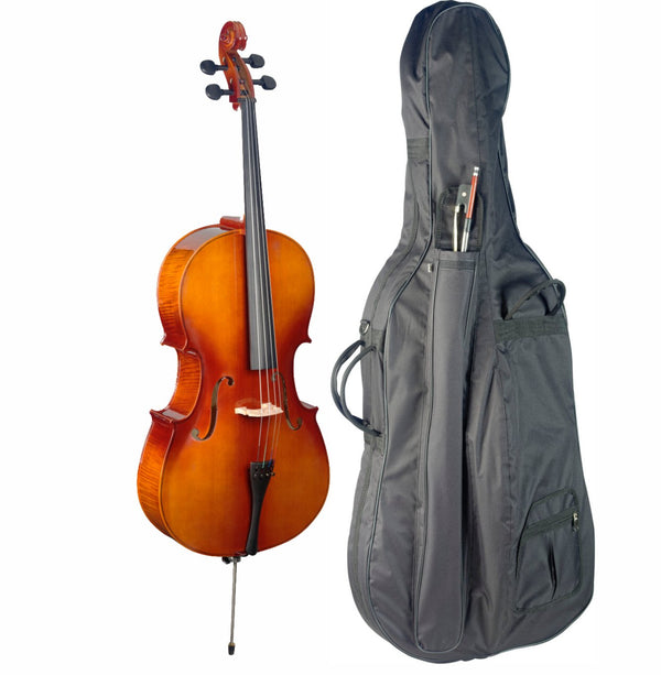 Stagg 4/4 Laminated Maple Cello with Bag - VNC-4/4 L