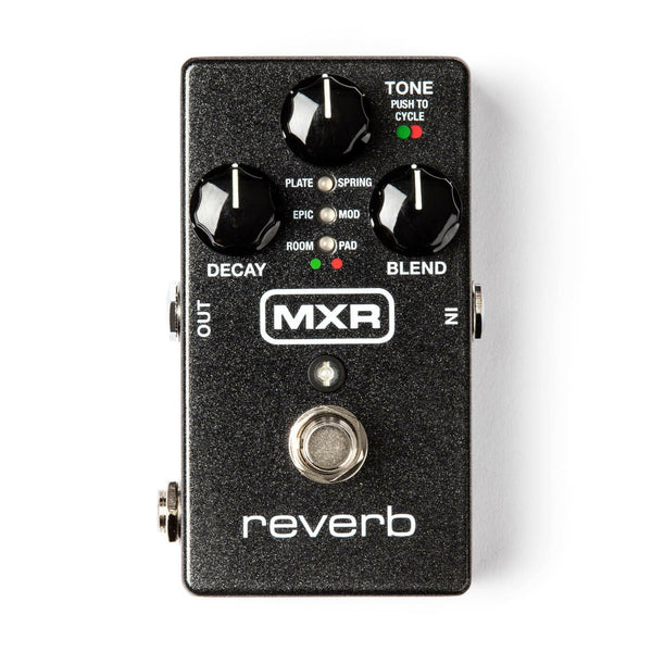 MXR M300 Digital Reverb Guitar Effects Pedal - High Headroom - 6 Reverbs