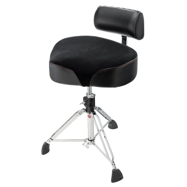 Gibraltar 9800 Series Oversized Drum Throne with Adjustable Backrest - 9808OS-AB