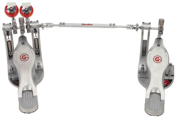 Gibraltar 9000 G-class Double Pedal With Bag - Left Foot Lead - 9711G-LFTDB