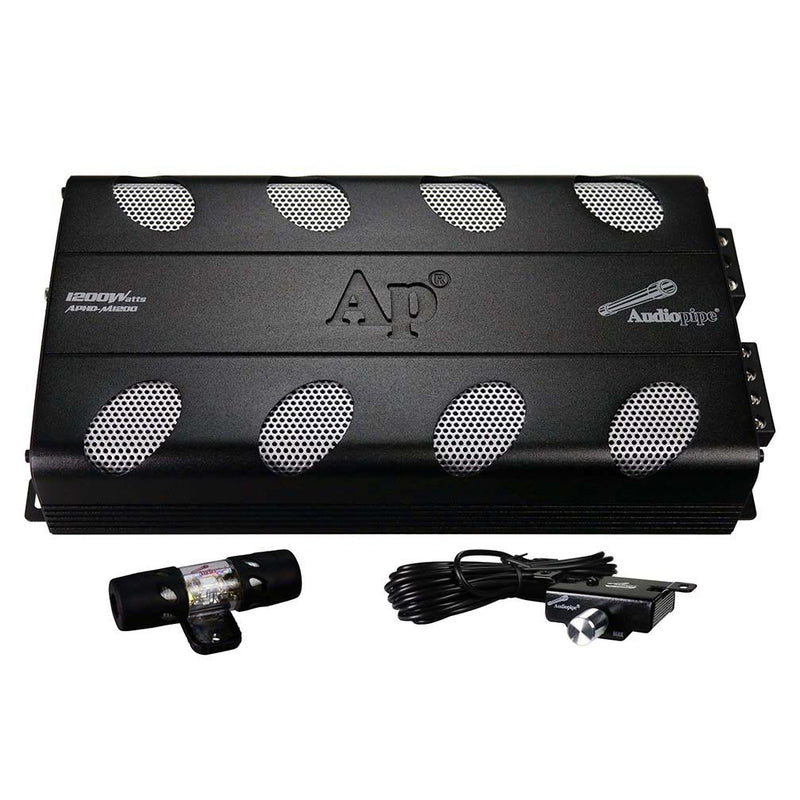 Audiopipe Amplifier D Class 1200 Watts APHD-M1200