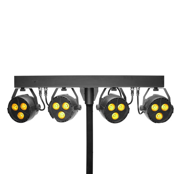 Stagg Elite Performer Light Set with Spotlights and Stand - SLB 4P34-41-1