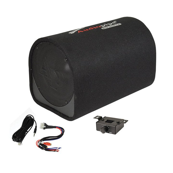 Audiopipe Powered Single 10″ Subwoofer Enclosure - APDX-10A