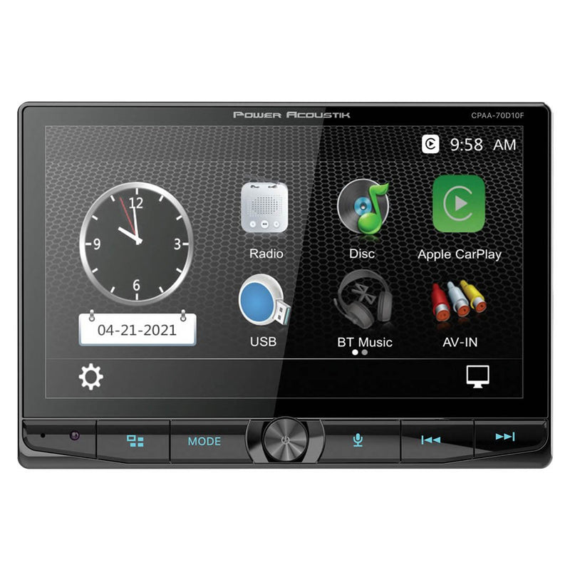Power Acoustik 10.6" Floating  Double Din DVD CPAA-70D10F