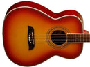 Oscar Schmidt OF2 Folk Acoustic Guitar - Cherry Sunburst - OF2CS