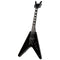 Dean Guitar 7 String V Shaped Electric Guitar - Classic Black - V SEL 7 CBK