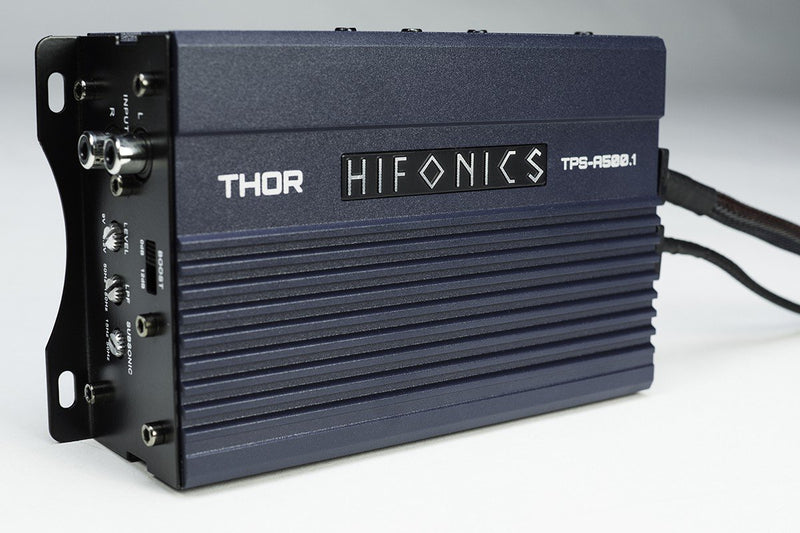 Hifonics THOR compact 500 Watt Mono Powersports Subwoofer Amplifier - TPSA500.1
