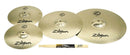 Gretsch Energy 5-Piece Drum Kit with Hardware & Set of Zildjian Cymbals - Black