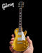 Axe Heaven Gibson 1957 Les Paul Gold Top Mini Guitar Replica - GG-121