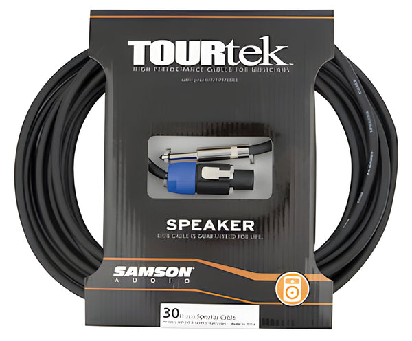 Samson Tourtek Speaker Cables 30-Foot Speaker Cable & Speakon Connector