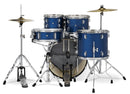 PDP Center Stage 5-Piece Full Drum Kit - 10/12/14/20/14 - Royal Blue Sparkle
