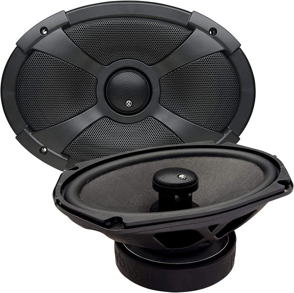 Powerbass 2XL-693 6x9" 100 Watt RMS Coaxial Full Range Speakers - Pair