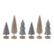 Modern Tabletop Pine Tree (Set of 6)