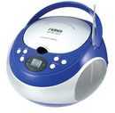 Naxa Portable CD Player with AM/FM Radio (Blue) - NPB251BL