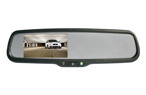 BOYO VTM43ME : 4.3" Digital LCD Rear View Mirror Monitor