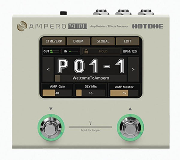 Hotone Ampero Mini Guitar Multi Effects Processor Pedal - MP-50VN