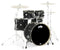 PDP Concept Series 5-Piece Maple Shell Pack - 10/12/16/22/14 - Satin Black