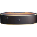 Stagg Left-Handed Acoustic Electric Cutaway Auditorium Guitar - Sunburst