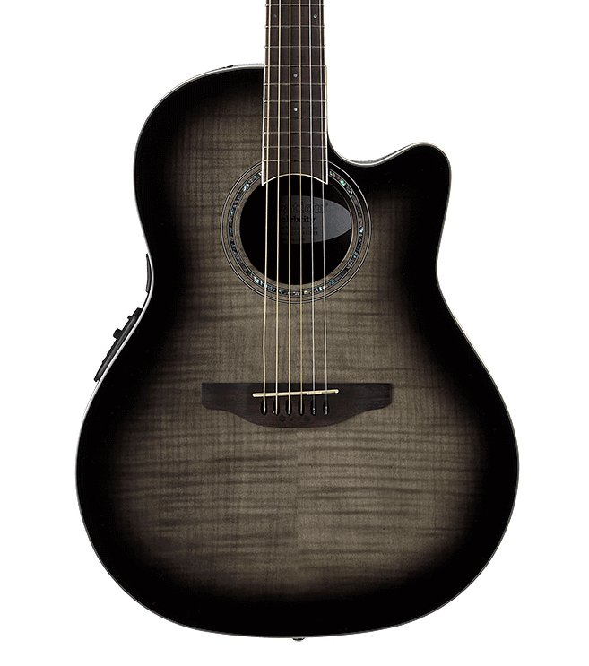 Ovation Celebrity Standard Electric-Acoustic Guitar - Blackburst - CS24P-TBBY