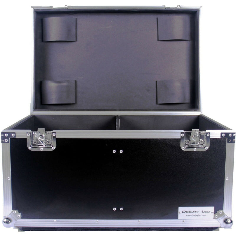 DeeJay LED Fly Drive Utility Trunk Case with Caster Board (Black, 32 x 20 x 17")