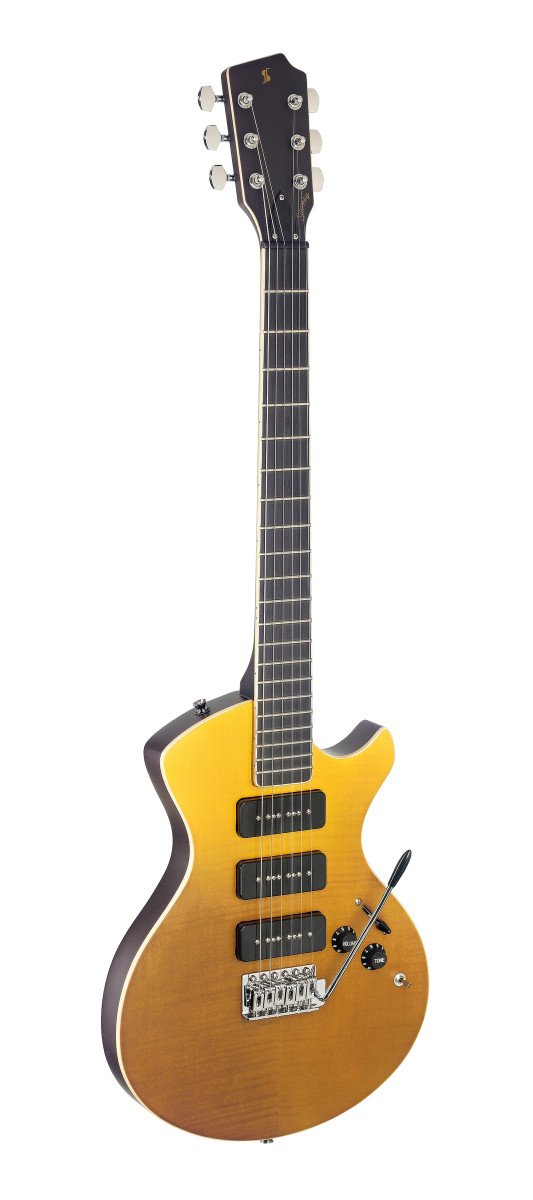 Stagg Silveray Nash Deluxe Electric Guitar - Shading Sunburst - SVY NASHDLX FSB