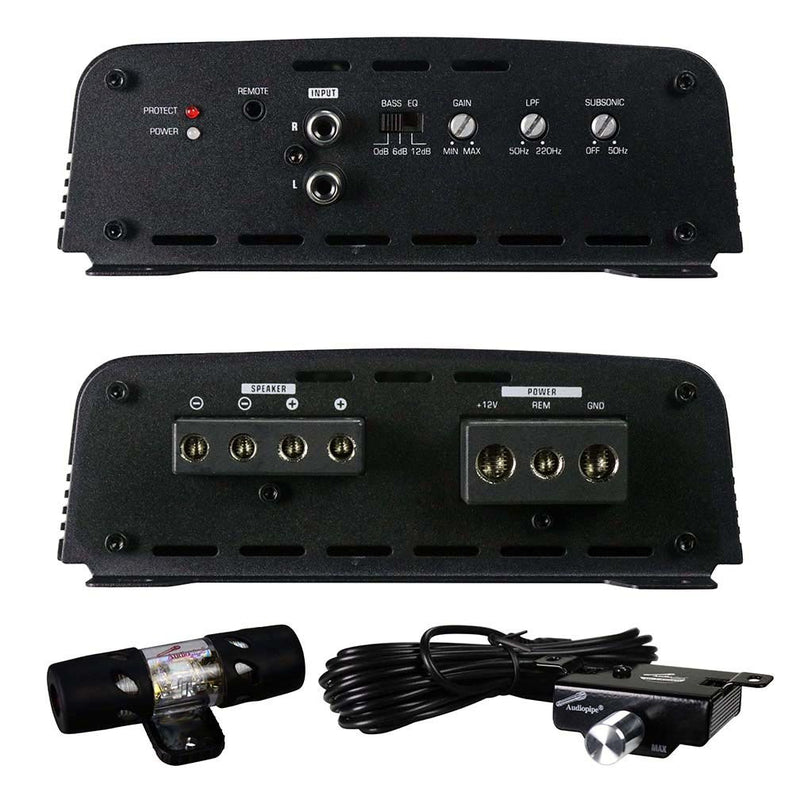 Audiopipe Amplifier D Class 1200 Watts APHD-M1200