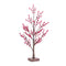 LED Lighted Frosted Berry Twig Tree with Base 38"H