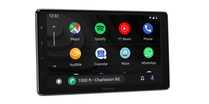 Pioneer 9" Floating Touchscreen Receiver w/ Android Auto, Apple CarPlay & BT