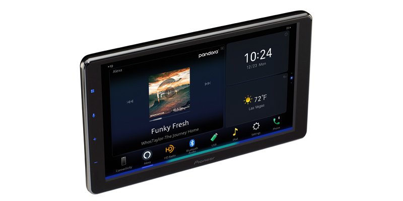 Pioneer 9" Floating Touchscreen Receiver w/ Android Auto, Apple CarPlay & BT