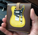 Axe Heaven Blonde Electric Guitar Wallet - Handmade Genuine Leather - GW-002