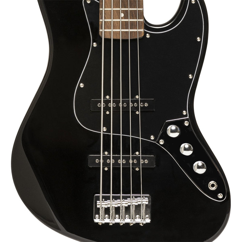 Stagg Standard “J" 5 Strings Electric Bass Guitar - Black - SBJ-30 BLK 5S