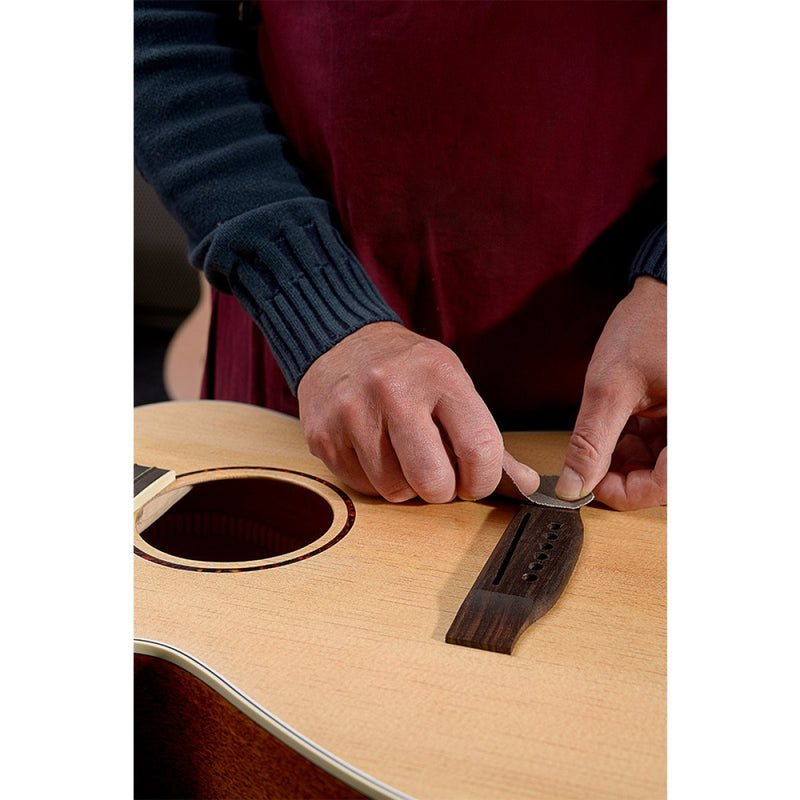 JN Guitars Left-Handed Mini Auditorium Acoustic Guitar w/ Gig Bag - Natural