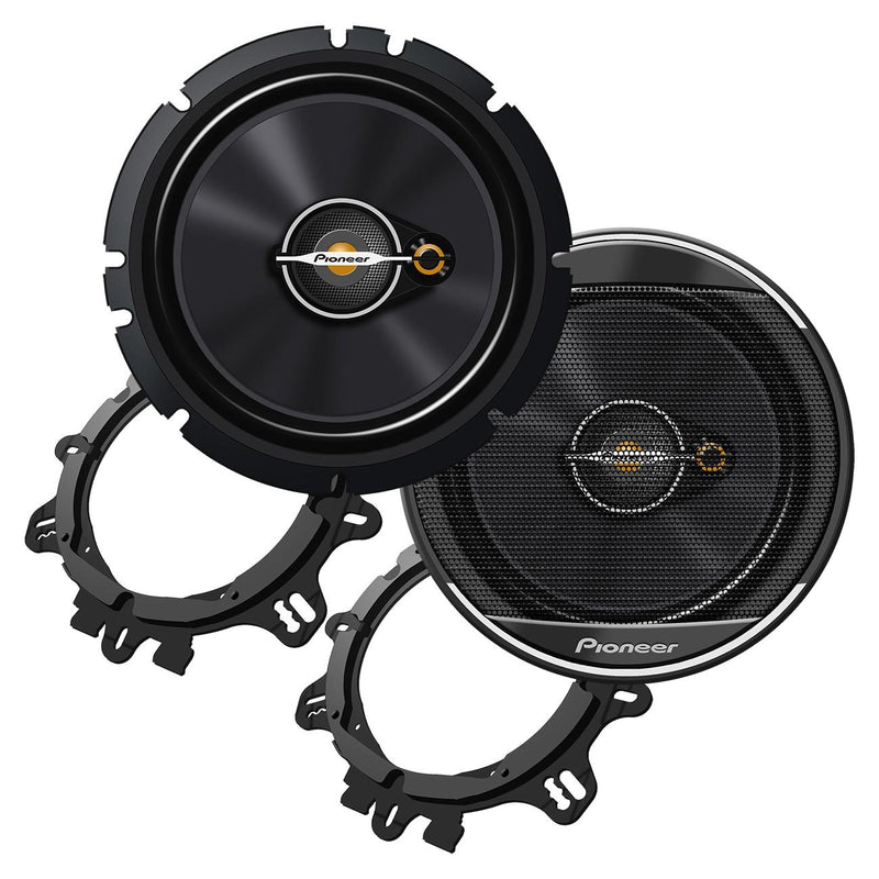 Pioneer 6-1/2" 3-Way Full Range Speakers - 320 Watts Max / 70 RMS Pair TS-A1671F