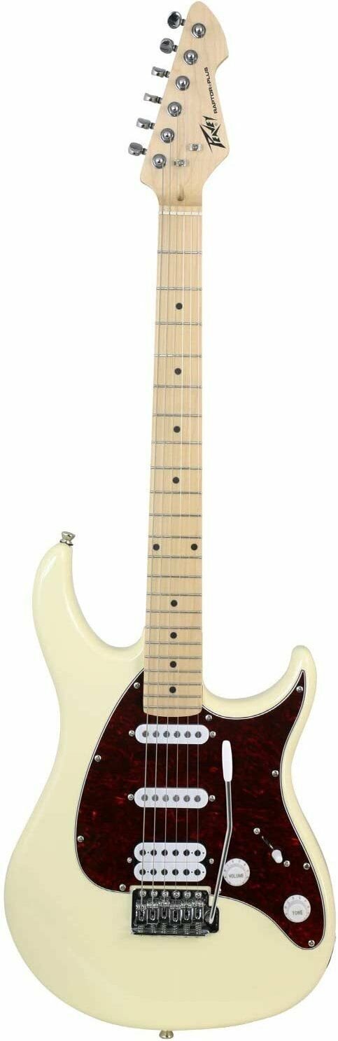 Peavey Raptor Plus Solid Body Electric Guitar - Ivory - New Open Box