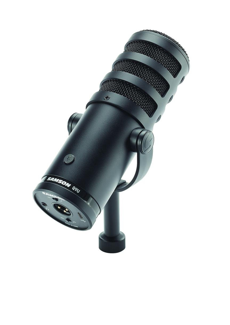 Samson XLR/USB Dynamic Broadcast Microphone - Q9U