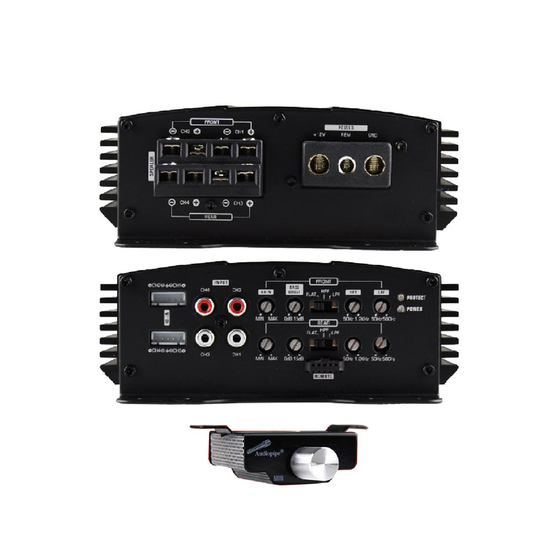Audiopipe Mini 4 Channel 3000 Watts Car Amplifier - APMN-4200D