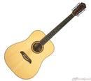 Oscar Schmidt OD312 12-String Dreadnought Acoustic Guitar - Natural