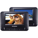 SYLVANIA SDVD8791 7" Dual Screen/Dual DVD Portable DVD Players