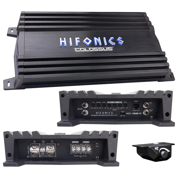 Hifonics Monoblock Colossus Amplifier 3000 Watts HCC3000.1D