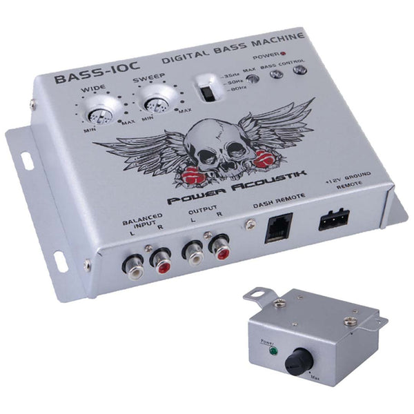 Power Acoustik Bass Control Parametric BASS-10C