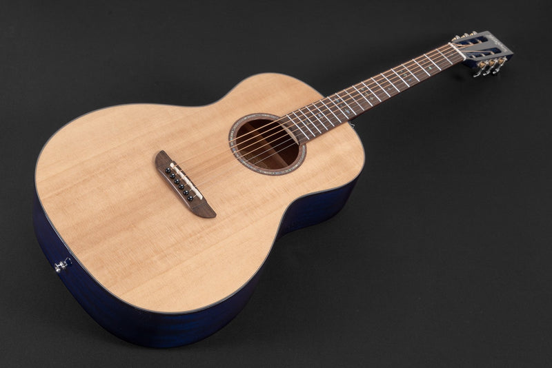 Washburn Royal Sapphire Acoustic Guitar - Natural/Blue - WP33SRS