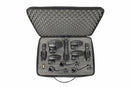 Shure 7 Piece Drum Microphone Kit Recording Mic Bundle w/ Case PGADRUMKIT7